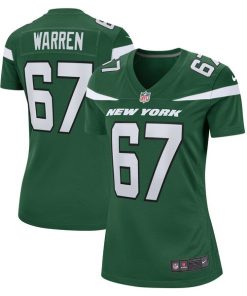 Carter Warren New York Jets Nike Women's  Game Jersey - Gotham Green