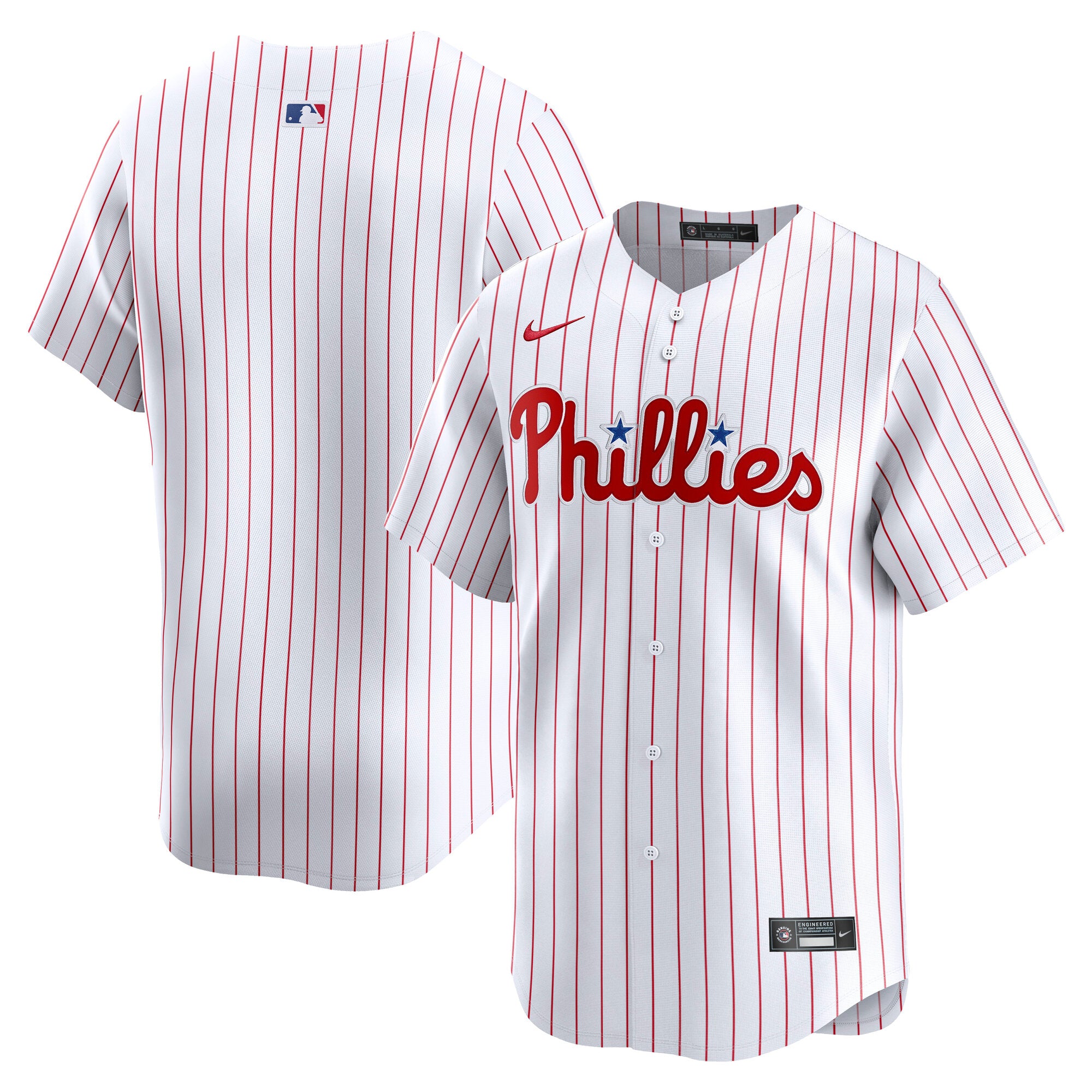 Philadelphia Phillies Nike Alternate Limited Jersey - Light Blue/White - Image 6