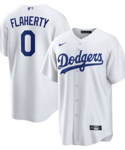 Jack Flaherty Los Angeles Dodgers Nike Home Replica Player Jersey - White