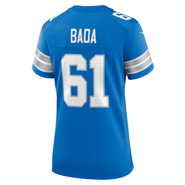 David Bada Detroit Lions Nike Women's Team Game Jersey - Blue - Image 6