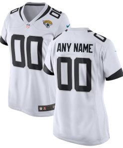 Jacksonville Jaguars Nike Women's Custom Game Jersey - White