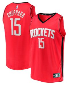 Reed Sheppard Houston Rockets  Youth 2024 NBA Draft Fast Break Player Jersey - Icon Edition - Red