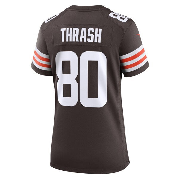 Jamari Thrash Cleveland Browns Nike Women's Game Jersey - Brown - Image 4
