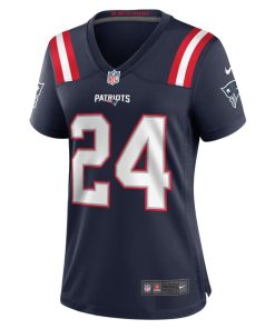 Alternative view of Joshuah Bledsoe New England Patriots Nike Women's Game Player Jersey - Navy
