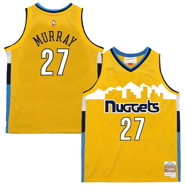 Jamal Murray Denver Nuggets 2017-18 Swingman Jersey - Yellow