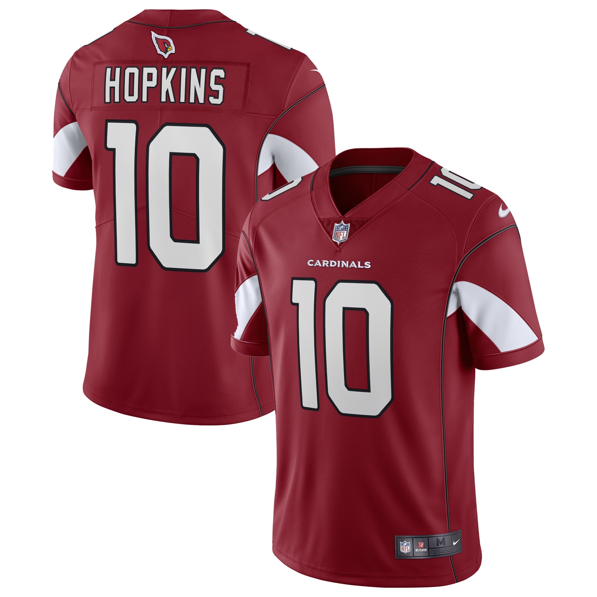 DeAndre Hopkins Arizona Cardinals Nike Vapor Limited Jersey - Black/Cardinal/White - Image 7