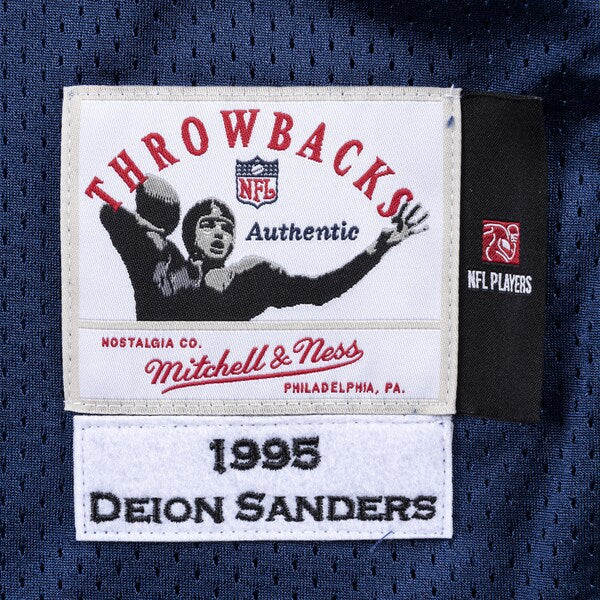 Deion Sanders Dallas Cowboys 1995 Authentic Jersey - Navy - Image 5