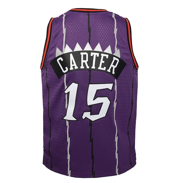 Vince Carter Toronto Raptors Toddler 1998/99 Swingman Jersey - Purple - Image 3
