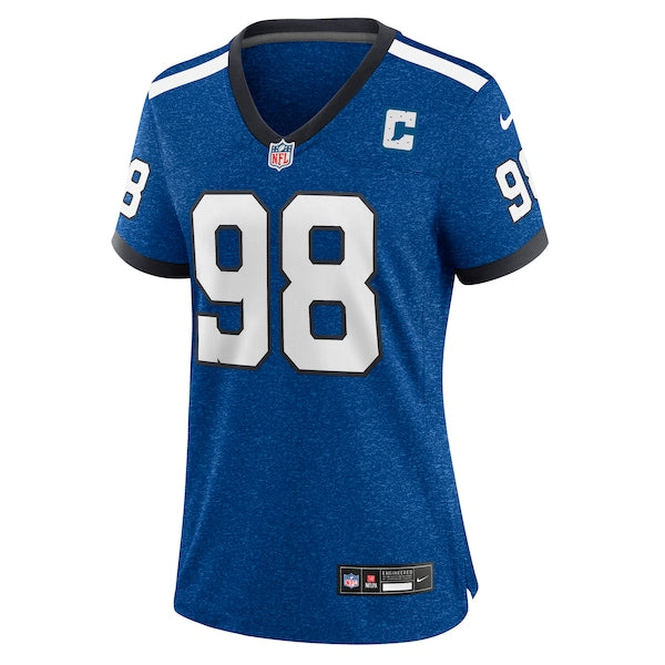 Tony Siragusa Indianapolis Colts Nike Women's Indiana Nights Alternate Game Jersey - Royal/Royal - Image 3