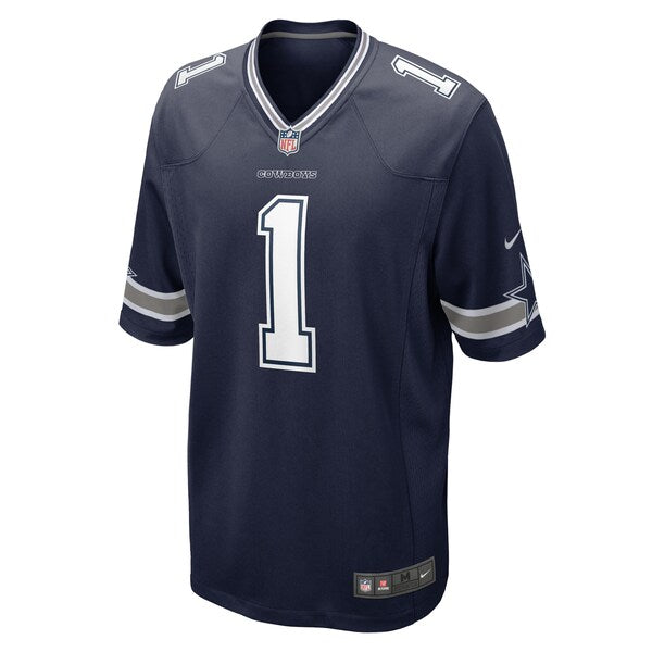 Number 1 Groom Dallas Cowboys Nike Game Jersey - Navy - Image 2