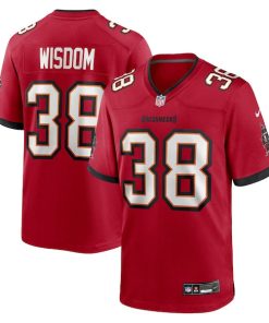 Rashad Wisdom Tampa Bay Buccaneers Nike Team Game Jersey -  Red
