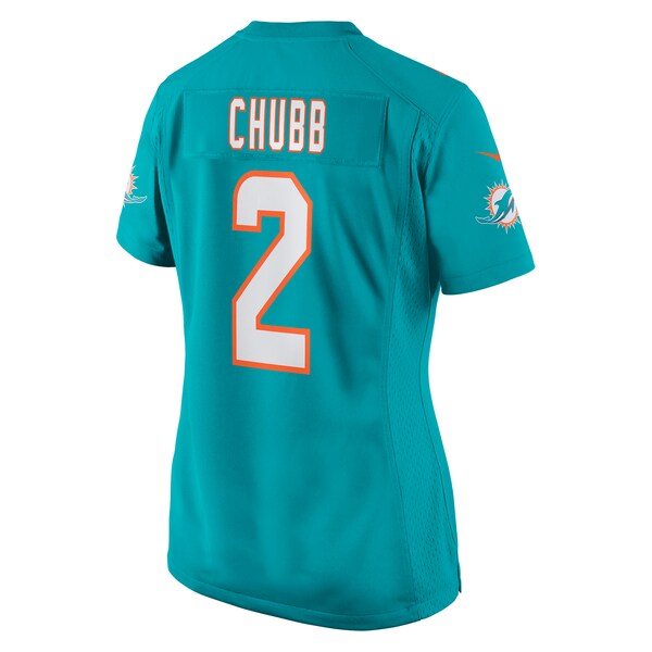 Bradley Chubb Miami Dolphins Nike Women's Game Player Jersey - Aqua - Image 3