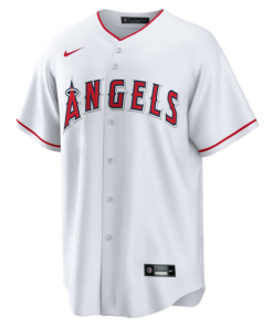 Alternative view of Nolan Ryan Los Angeles Angels Nike Home Retired Player Replica Jersey - White