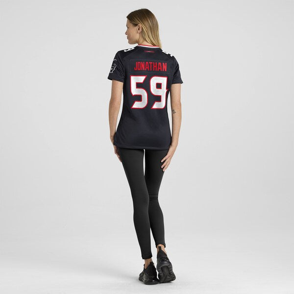Kingsley Jonathan Houston Texans Nike Women's Team Game Jersey - Navy - Image 6