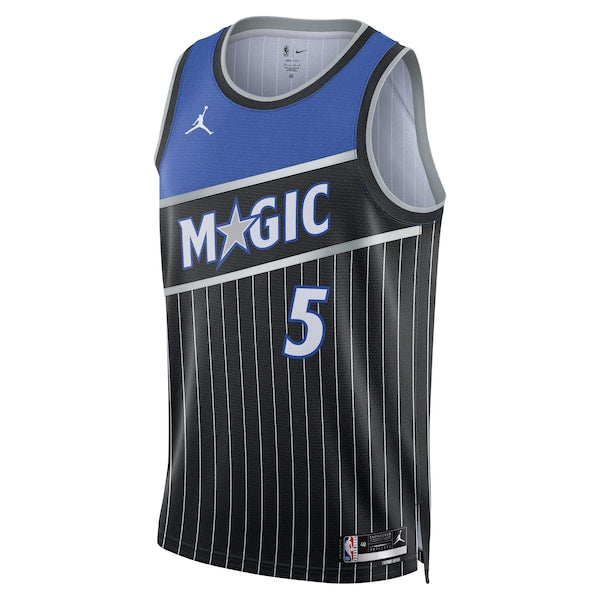 Paolo Banchero Orlando Magic Jordan Brand Unisex Swingman Jersey - Statement Edition - Black - Image 2