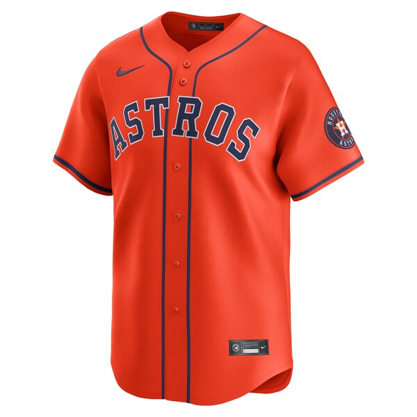 Houston Astros Nike Alternate Limited Jersey?ยจC Orange - Image 2