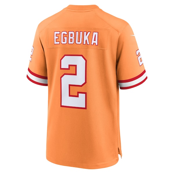 Youth Emeka Egbuka Tampa Bay Buccaneers Nike Alternate 2 Game Jersey - Creamsicle - Image 3