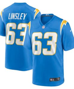 Corey Linsley Los Angeles Chargers Nike Game Player Jersey - Powder Blue