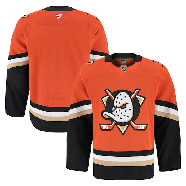 Anaheim Ducks Home Authentic Pro Jersey - Orange