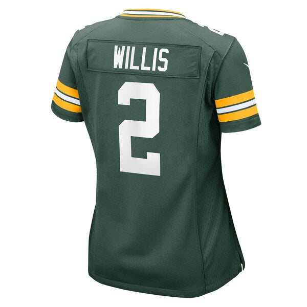 Malik Willis Green Bay Packers Nike Women's Game Jersey - Green - Image 4