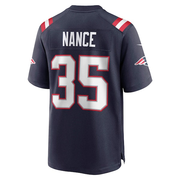 Jim Nance New England Patriots Nike Retired Player Jersey - Navy - Image 3