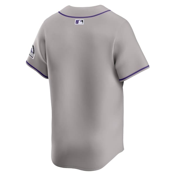 Colorado Rockies Nike Road Limited Jersey?ยจC Gray - Image 2