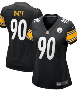 T.J. Watt Pittsburgh Steelers Nike Women's  Game Jersey -  Black