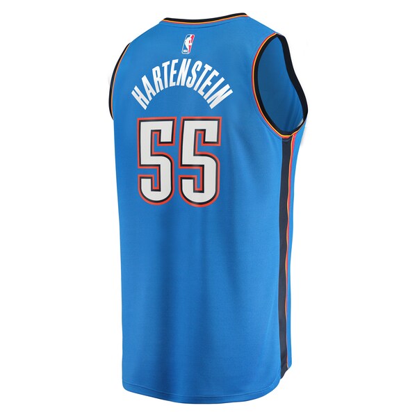 Isaiah Hartenstein Oklahoma City Thunder Fast Break Replica Player Jersey - Icon Edition - Blue - Image 3