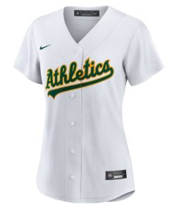 Alternative view of Tyler Soderstrom Athletics Nike Women's Home Replica Jersey - White