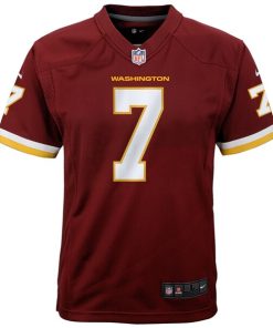 Alternative view of Dwayne Haskins Washington Football Team Nike Youth Game Jersey - Burgundy