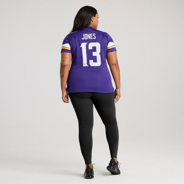 Daniel Jones Minnesota Vikings Nike Women's Team Game Jersey - Purple - Image 8