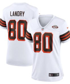 Jarvis Landry Cleveland Browns Nike Women's 1946 Collection Alternate Game Jersey - White