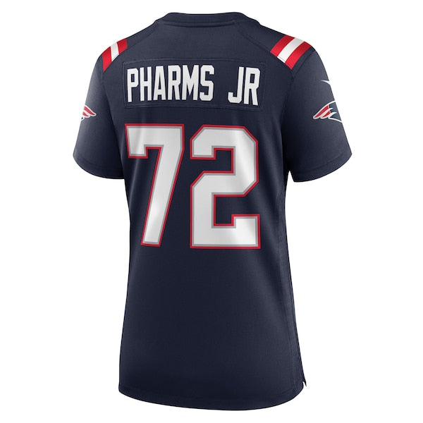 Jeremiah Pharms Jr. New England Patriots Nike Women's Game Player Jersey - Navy - Image 3