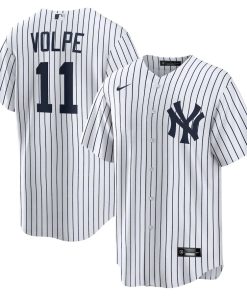 Anthony Volpe New York Yankees Nike Home Replica Player Jersey - White
