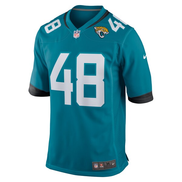 Chad Muma Jacksonville Jaguars Nike Game Jersey - Teal - Image 2
