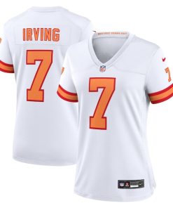 Bucky Irving '76 Tampa Bay Buccaneers Nike Women's  Game Jersey - White/Red/Orange
