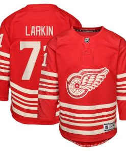 Dylan Larkin Detroit Red Wings Youth Centennial Replica Player Jersey - Red