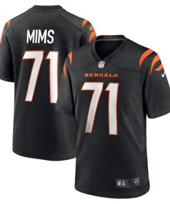 Amarius Mims Cincinnati Bengals Nike 2024 NFL Draft First Round Pick Player Game Jersey - Black