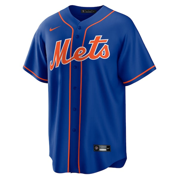 Francisco Lindor New York Mets Nike Alternate Replica Player Jersey - Royal/White - Image 3