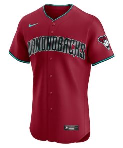 Alternative view of Arizona Diamondbacks Nike Alternate 2 Elite Jersey - Red