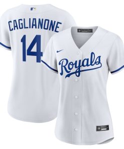 Jac Caglianone Kansas City Royals Nike Women's Home Replica Jersey - White