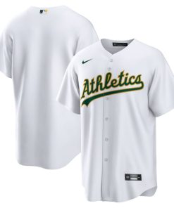 Oakland Athletics Nike Home Replica Team Jersey - White