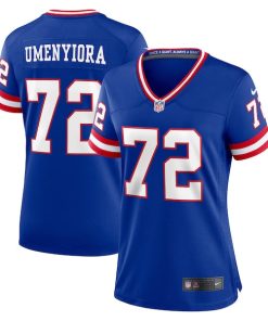 Osi Umenyiora New York Giants Nike Women's Classic Retired Player Game Jersey - Royal