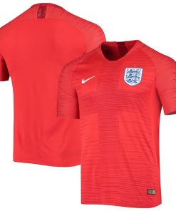 England National Team Nike 2018 Authentic Away Jersey - Red