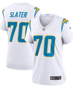 Rashawn Slater Los Angeles Chargers Nike Women's Game Jersey - White