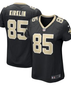 Jontre Kirklin New Orleans Saints Nike Women's Team Game Jersey -  Black