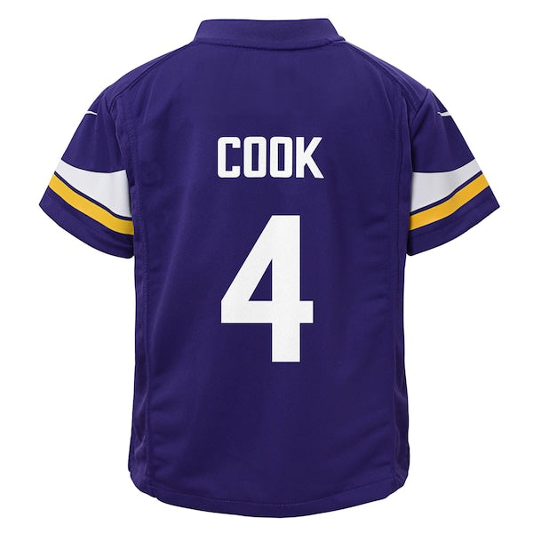Dalvin Cook Minnesota Vikings Nike Preschool Game Jersey - Purple - Image 3