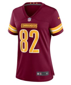 Alternative view of Logan Thomas Washington Commanders Nike Women's  Game Jersey -  Burgundy