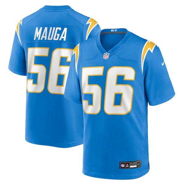 Kanai Mauga Los Angeles Chargers Nike Team Game Jersey - Powder Blue