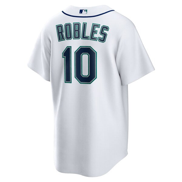 Victor Robles Seattle Mariners Nike Home Replica Jersey - White - Image 3